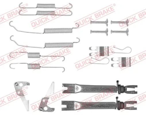Accessory Kit, brake shoes